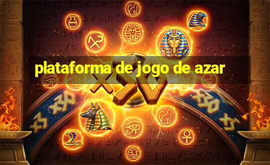 plataforma de jogo de azar