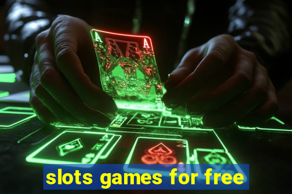 slots games for free