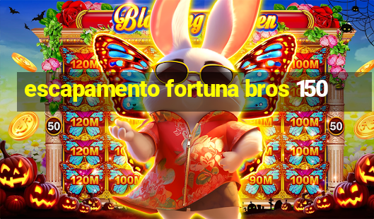 escapamento fortuna bros 150