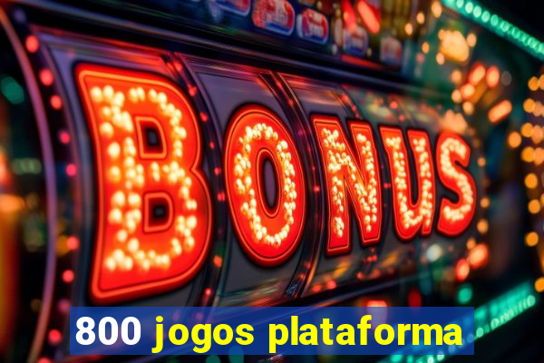 800 jogos plataforma