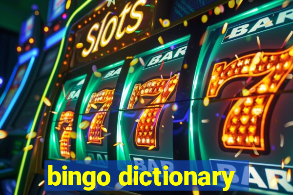 bingo dictionary