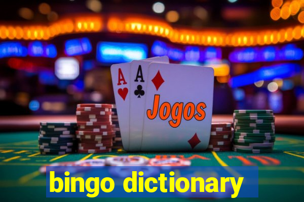 bingo dictionary