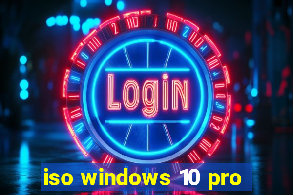 iso windows 10 pro