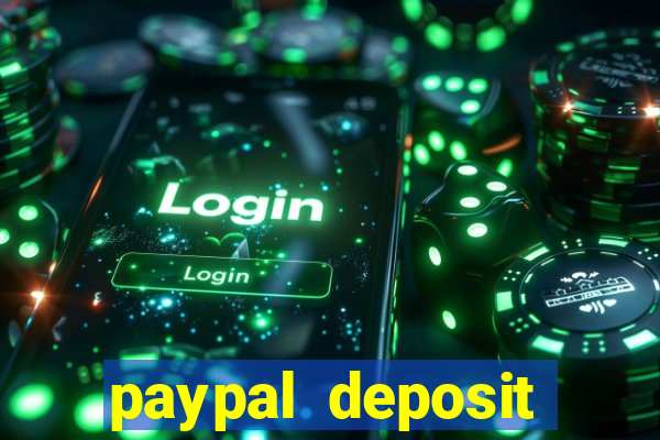 paypal deposit online casino