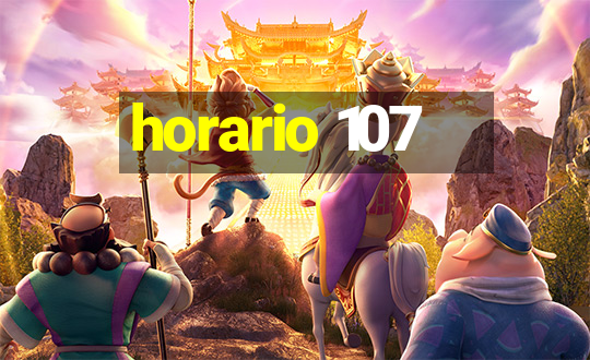 horario 107