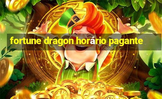 fortune dragon horário pagante