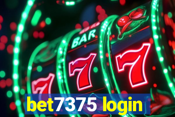 bet7375 login