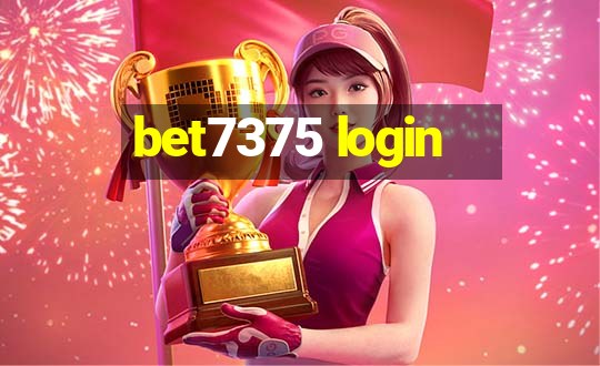 bet7375 login