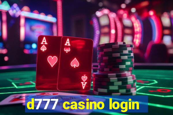 d777 casino login