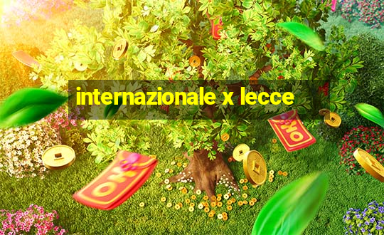 internazionale x lecce