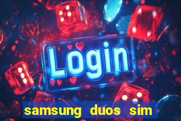 samsung duos sim card slot