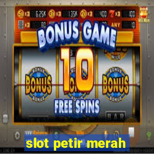 slot petir merah