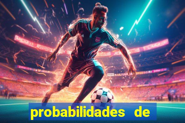 probabilidades de jogos de futebol