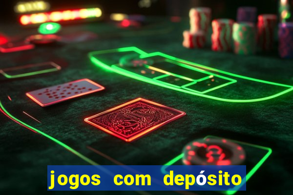 jogos com depósito de 2 reais