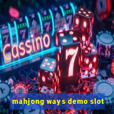 mahjong ways demo slot