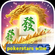 pokerstars wine