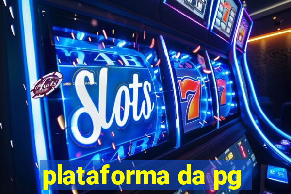 plataforma da pg