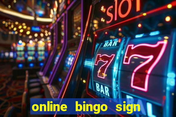 online bingo sign up bonus