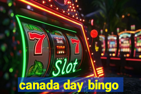 canada day bingo