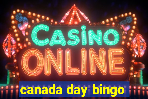 canada day bingo