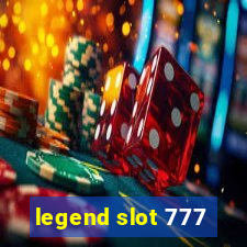 legend slot 777