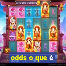 odds o que é