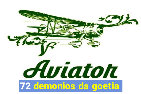 72 demonios da goetia