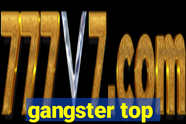 gangster top