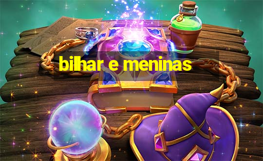 bilhar e meninas