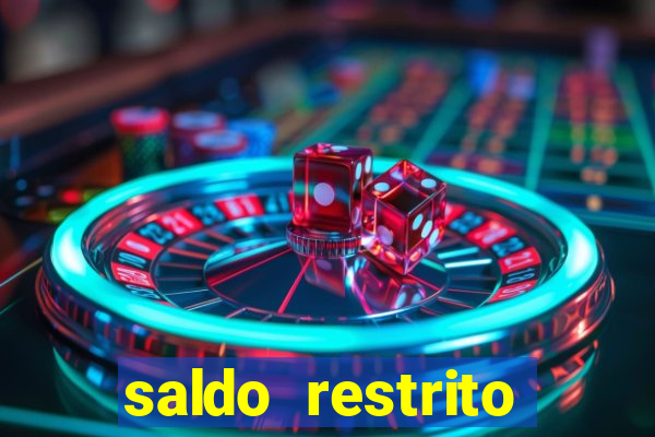 saldo restrito sporting bet