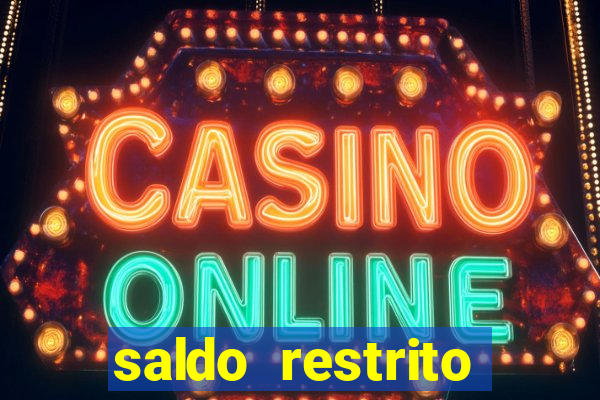 saldo restrito sporting bet