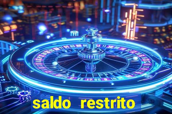 saldo restrito sporting bet