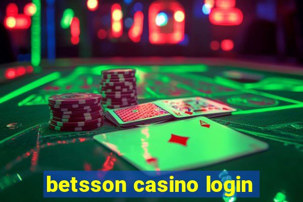 betsson casino login