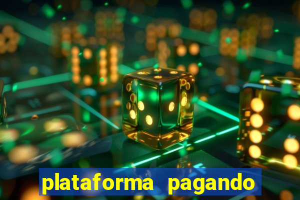 plataforma pagando muito fortune tiger