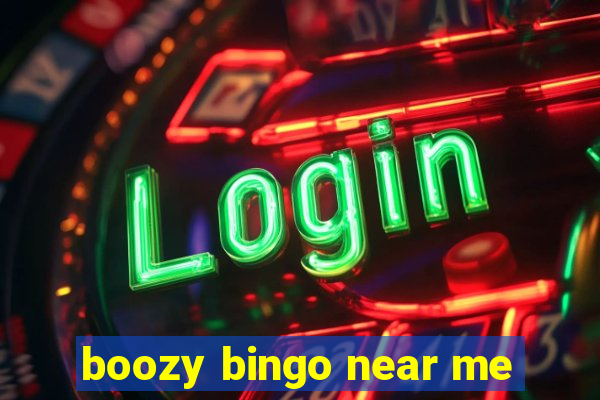 boozy bingo near me