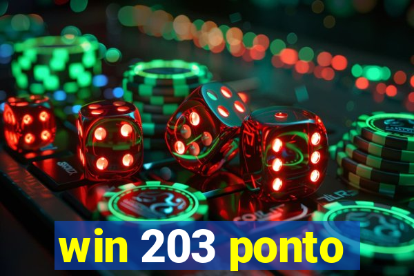 win 203 ponto