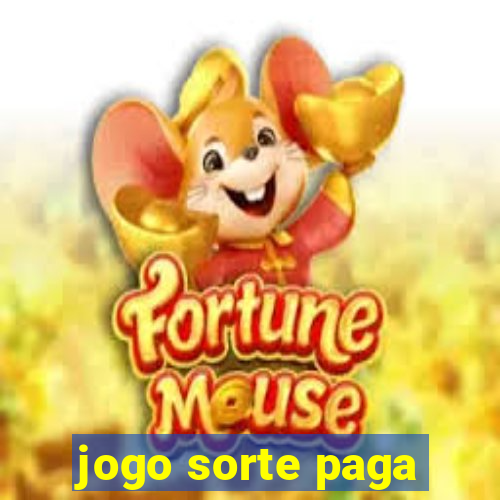 jogo sorte paga