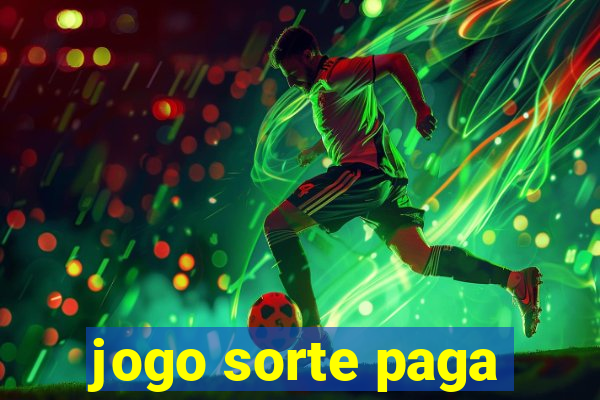 jogo sorte paga