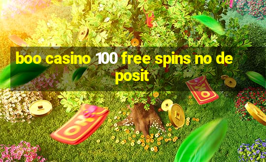 boo casino 100 free spins no deposit