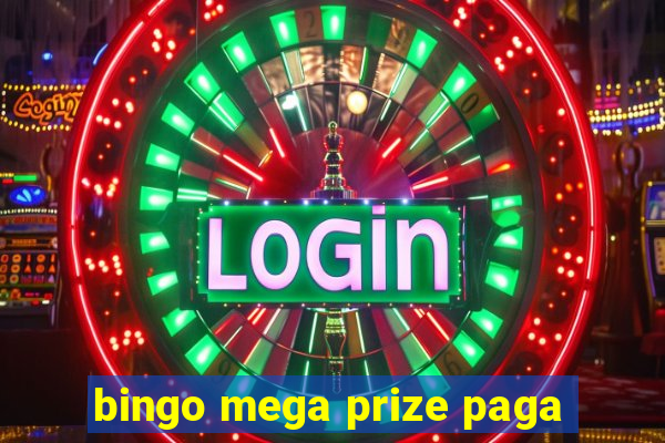 bingo mega prize paga