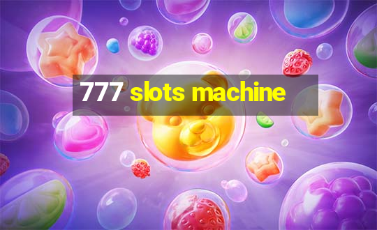 777 slots machine