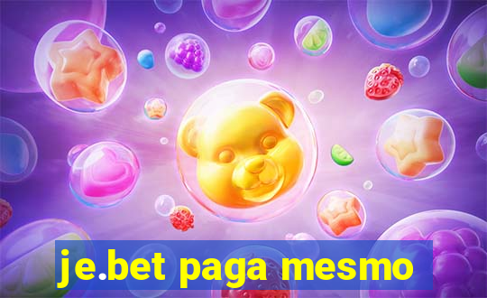 je.bet paga mesmo