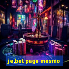 je.bet paga mesmo