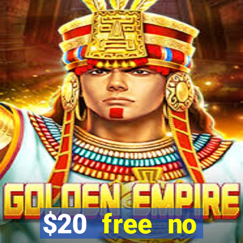 $20 free no deposit casino us