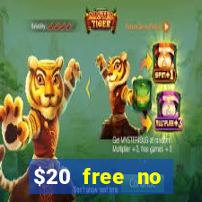 $20 free no deposit casino us