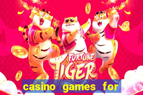 casino games for real money online