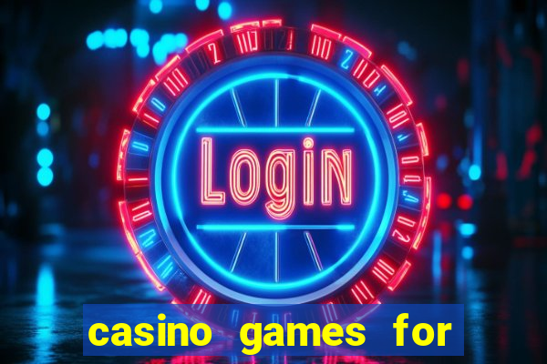 casino games for real money online