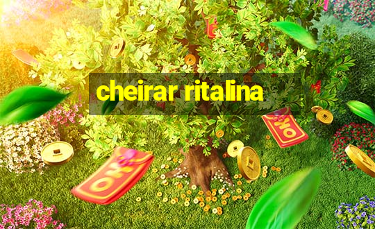 cheirar ritalina