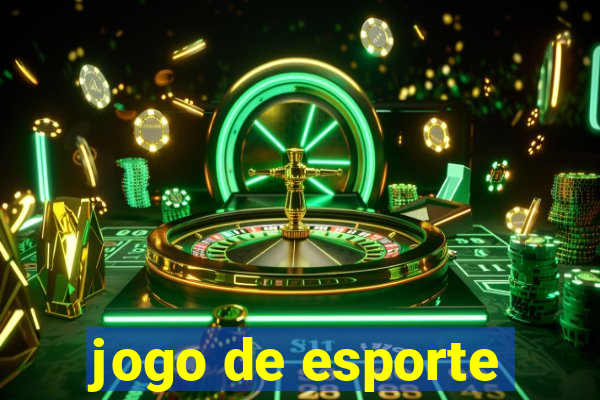 jogo de esporte