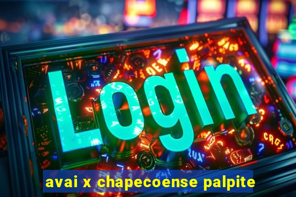 avai x chapecoense palpite